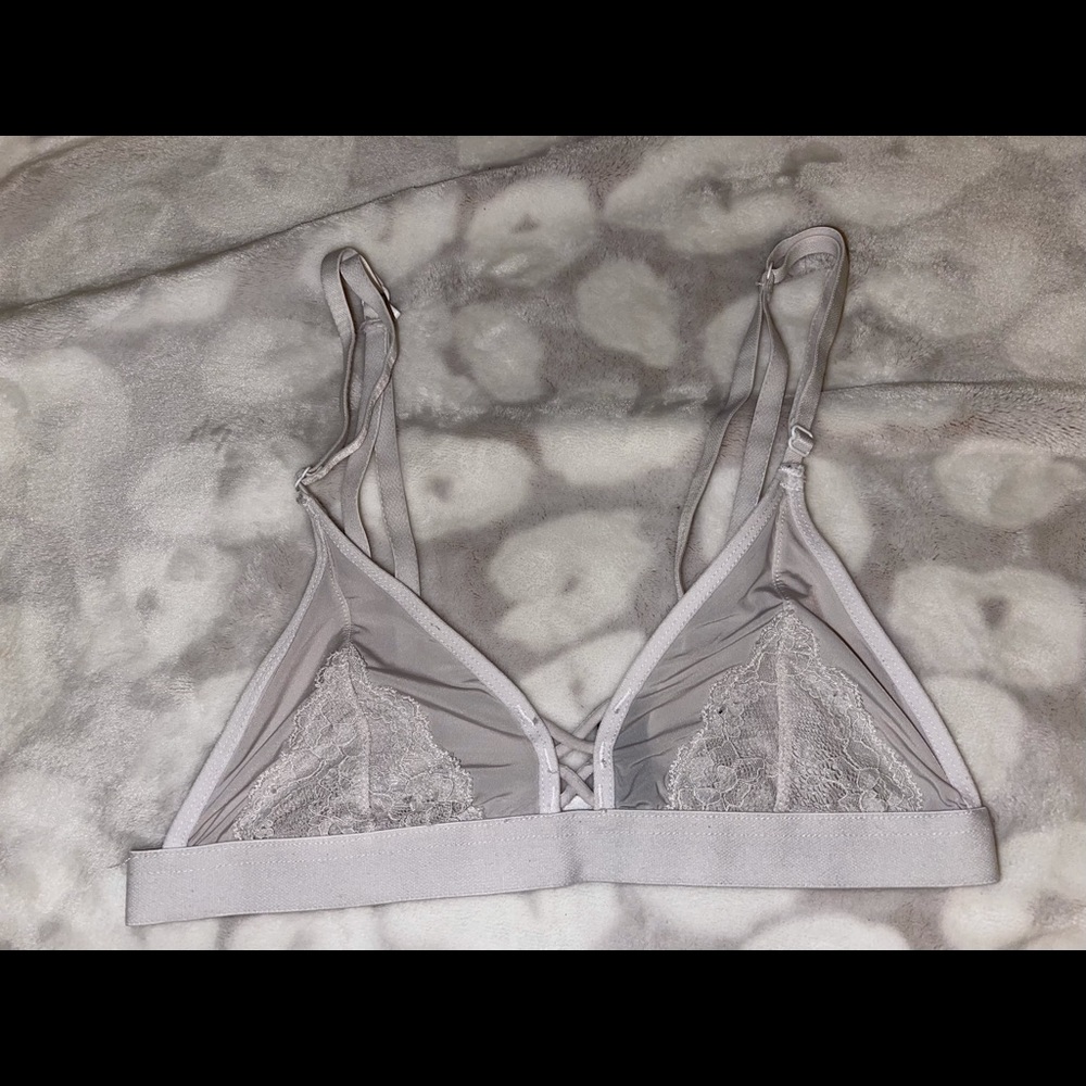 Fashion Nova Strappy Triangle Bralette